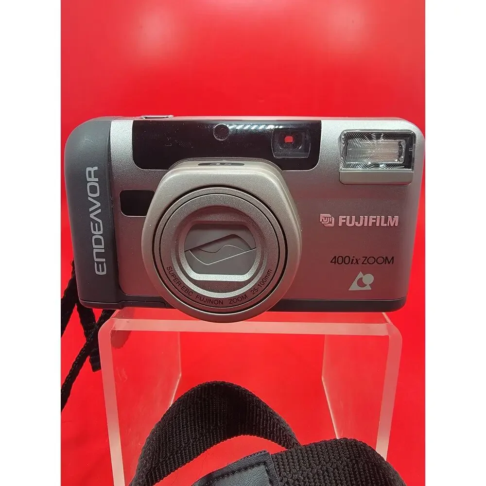 Fujifilm Endeavor 400IX Zoom Camera Point and Shoot APS Film Tested Working